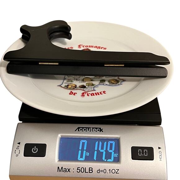 Porcelaine de Sologne Limoges French Cheese Map Plate 8 Inch Les Fromages - Picture 7 of 7